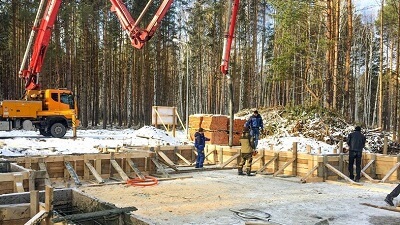 Фундаментные работы в Горках