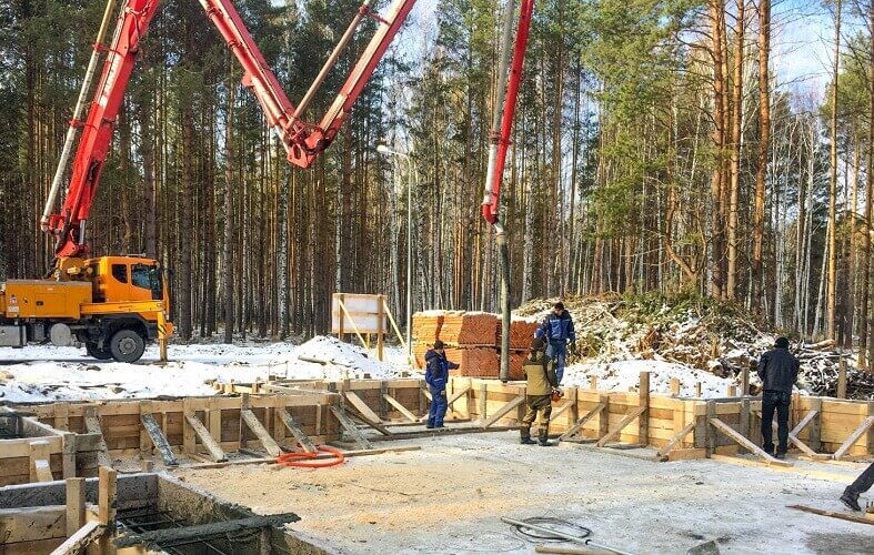 Расценки на бетонные работы в Горках