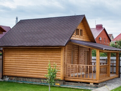 Строительство бани в Горках