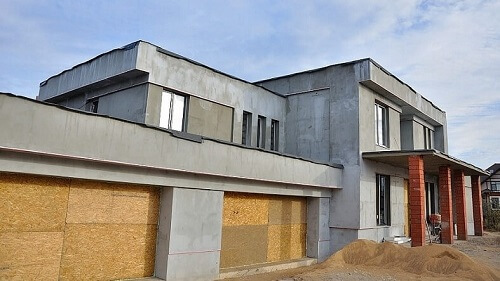 Строительство дома из газосиликатных блоков в Горках